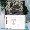 Ghost Rock Band Heavy Metal 2025 Wall Hanging Calendar-x l0D87e6