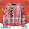 Grinch Be My Valentine Happy Valentine's Day Sweater-a JI6tjpx