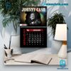 Johnny Cash 2025 Wall Hanging Calendar-b SvpCTFa