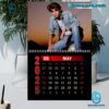 Johnny Depp 2025 Wall Hanging Calendar-z WyPHi70