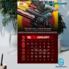 Judas Priest 2025 Wall Hanging Calendar-b YakbuOm