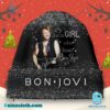 Just A Girl Who Loves Bon Jovi Beanie Hat UJWsRpV