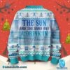Kenny Chesney The Sun And The Sand And A Drink In My Hand Ugly Christmas Sweater-b q2euyjW