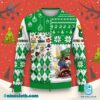 Luigi Character Super Mario Ugly Christmas Sweater-a hIvfJoy