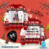 Marilyn Manson All I Want For Christmas Is The Beautiful People Sweater bz2Jmsn