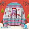 Melanie Martinez Cry Santa Ugly Christmas Sweater-b 4U0bWjK