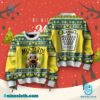 Oregon Ducks Mustard Ugly Christmas Sweater mZulnDT