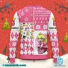 Peach Princess Character Super Mario Ugly Christmas Sweater-b rEmL0A3