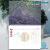 Phish Band 2025 Wall Hanging Calendar-c tqV7HEY