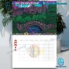 Phish Band 2025 Wall Hanging Calendar-x h56HVRW