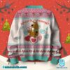 Scooby-doo Love Is In The Air Ruh-roh Be My Valentine Sweater-a l9WIeAD