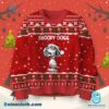 Snoopy X Snoop Dogg Snoopy Dogg Ugly Christmas Sweater-a y6VRBXO