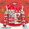 Super Mushroom Character Super Mario Ugly Christmas Sweater-a HiJBMRr