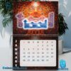 Tool Band Happy New Year 2025 Wall Hanging Calendar-b RBDazsc