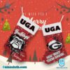 UGA Merry Georgia Bulldogs Christmas Stocking FWl9syi