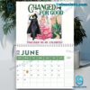 Wicked Movie 2025 Wall Hanging Calendar-z ZOTchr2