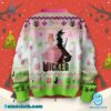 Wicked Pink Goes Good With Green Ugly Christmas Sweater-b tCEYoSw