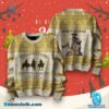Yellowstone Dutton Ranch Find Your Strength In The Wild Ugly Christmas Sweater xo6yc1Q