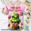 You Make Heart Grow Grinched But In Love Personalized Baseball Jersey-a uz9Jhtf