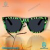 Billie Eilish Green Flames Unisex Sunglasses-a vsB156t