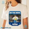 Los Angeles Dodgers Roki Sasaki On The Move Unisex T-shirt PGgJ9uQ