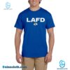 Los Angeles Rams LAFD Support Los Angeles Fire Department Unisex T-shirt ptv0N7Z
