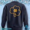 Notre Dame Fighting Irish Coach Marcus Freeman Clover Sweatshirt, T-shirt, Hoodie-b C2sYGIJ