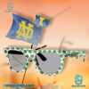 Notre Dame Fighting Irish Shamrock Logo Personalized Unisex Sunglasses fJlmYcs