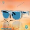 Phish Mesh Grey Blue Unisex Sunglasses xtkMTRu