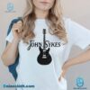 Rip John Sykes Guitarist Unisex T-shirt-a uMDz7Hb