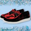 Sleep Token Black And Red Loafer Shoes-a G5TYxRJ