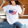 Tik Tok Returns United States Flag Map Unisex T-shirt-b ZzMjKBL