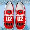 U2 Band Red Loafer Shoes-b qgskDKm