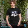 Alabama Crimson Tide Basketball New Blood Beats Blue Blood Unisex T-shirt qxJ40RE
