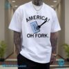 America Oh Fork Unisex T-shirt-b h0fARJB