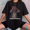Anne Hathaway Cutest Eagles Fan At The Super Bowl 2025 Unisex T-shirt IkLcyve
