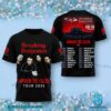 Breaking Benjamin Awaken The Fallen Tour 2025 Shirt SdhmDs2