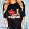 Canada 2025 4 Nations Face Off Champions Unisex T-shirt JZTyEzQ