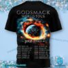 Godsmack World Tour 2025 With Pod And Drowning Pool Shirt-b 0bnr6PL