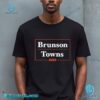 Jalen Brunson And Karl-Anthony Towns 2025 Unisex T-shirt kKgyJh5