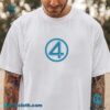 Marvel The Fantastic Four First Steps Logo Unisex T-shirt tPq164z