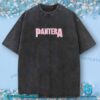 Pantera Pink Boys From Hell Washed Tshirt-a Wad0k3w