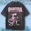 Pantera Pink Boys From Hell Washed Tshirt 8M592Li