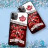 Canada 2025 4 Nations Face-off Champions Phone Case-a hvLP6Ye