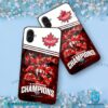 Canada 2025 4 Nations Face-off Champions Phone Case VvOYsXh