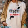 Cat Impeach The Traitor Unisex T-shirt gQWsax2
