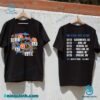 Death Cab For Cutie On Tour July 2025 Unisex T-shirt f9e2Mib