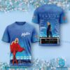 Kylie Minogue Tension Tour 2025 Blue Shirt g6HsqkB