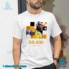 Lebron James Los Angeles Lakers 50,000 Career Points Unisex T-shirt-a btdIsYn
