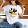 Lebron James Los Angeles Lakers 50,000 Career Points Unisex T-shirt-b 6Yd9GpK